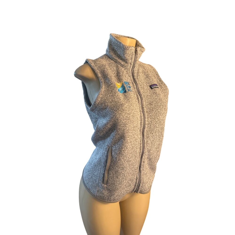 Women S Patagonia Better Sweater Zip Gray Fleece Vest Hike Outdoor Camp